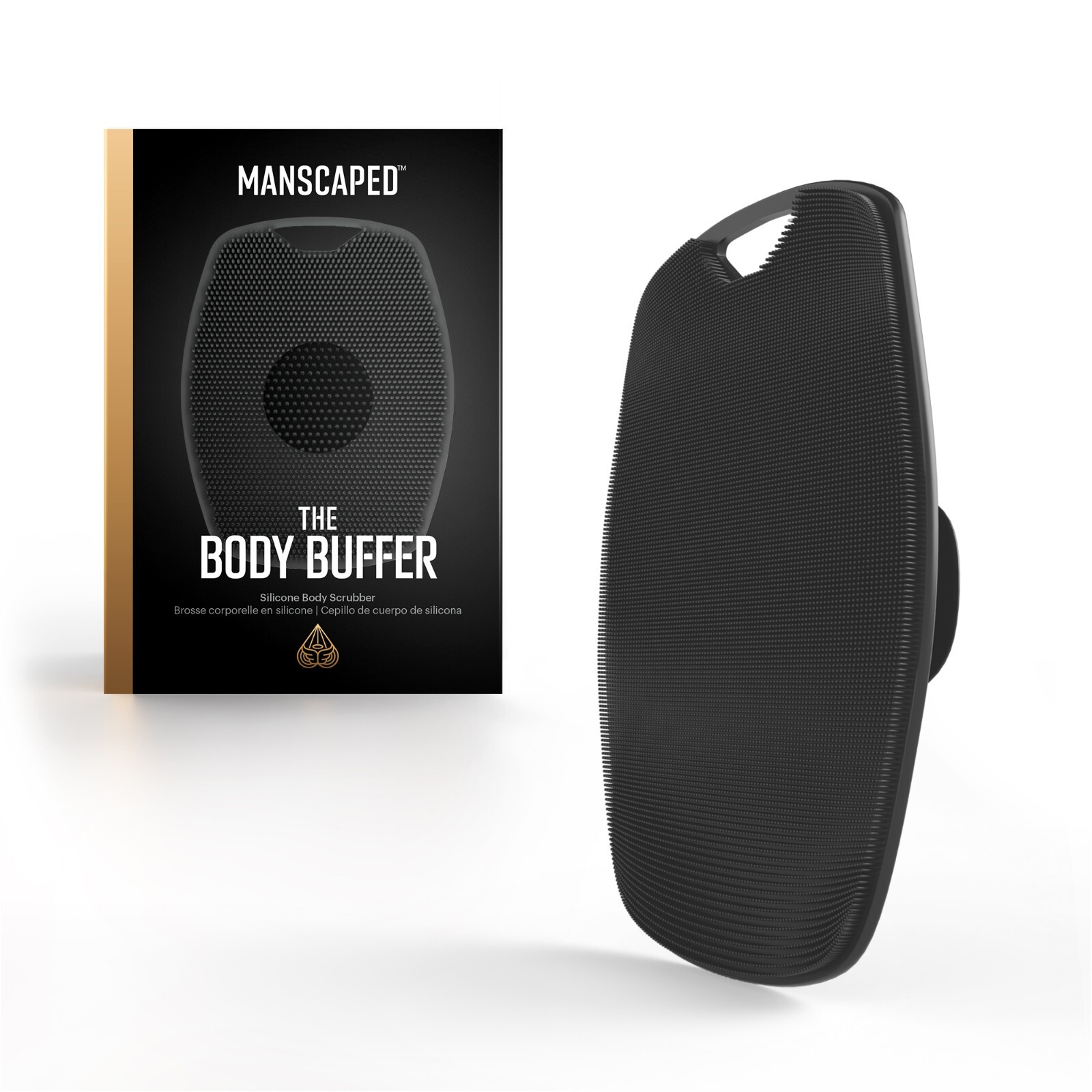 MANSCAPED® The Body Buffer Premium Silicone Body Scrubber for Cleaning MANSCAPED® The Body Buffer Premium Silicone Body Scrubber for Cleaning