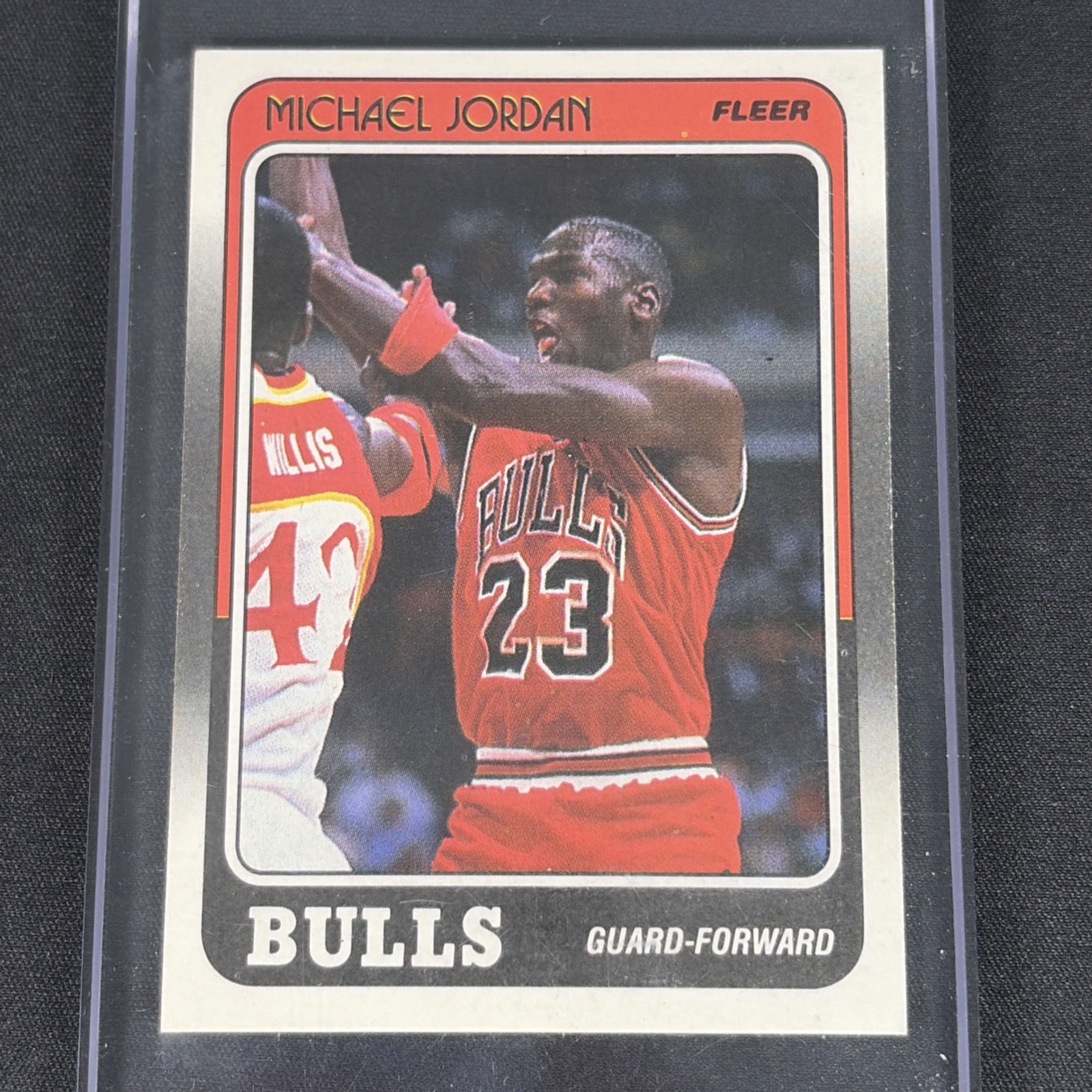 1988-89 Fleer Michael Jordan #17 NM/MT 1988-89 Fleer Michael Jordan #17 NM/MT