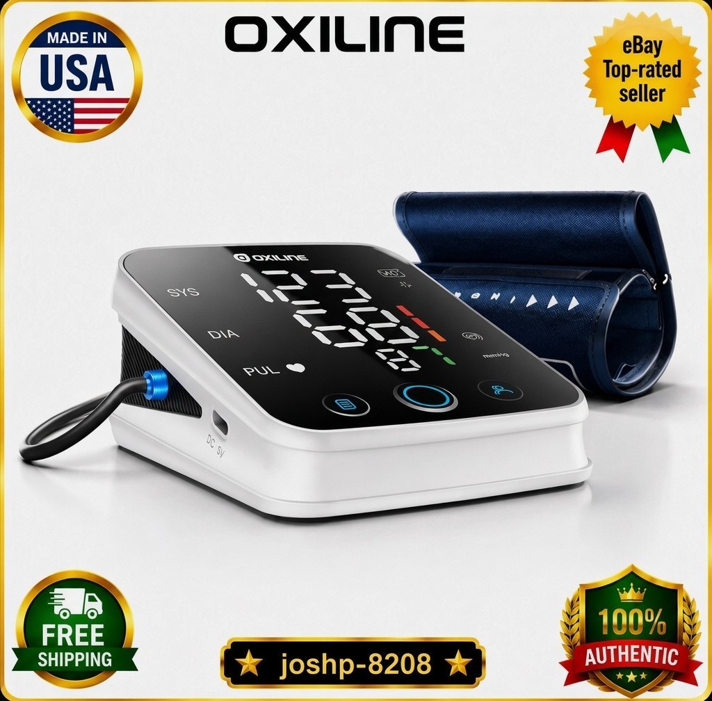 Oxiline Pressure 9S Pro Automatic Upper Arm Blood Pressure Monitor Oxiline Pressure 9S Pro Automatic Upper Arm Blood Pressure Monitor