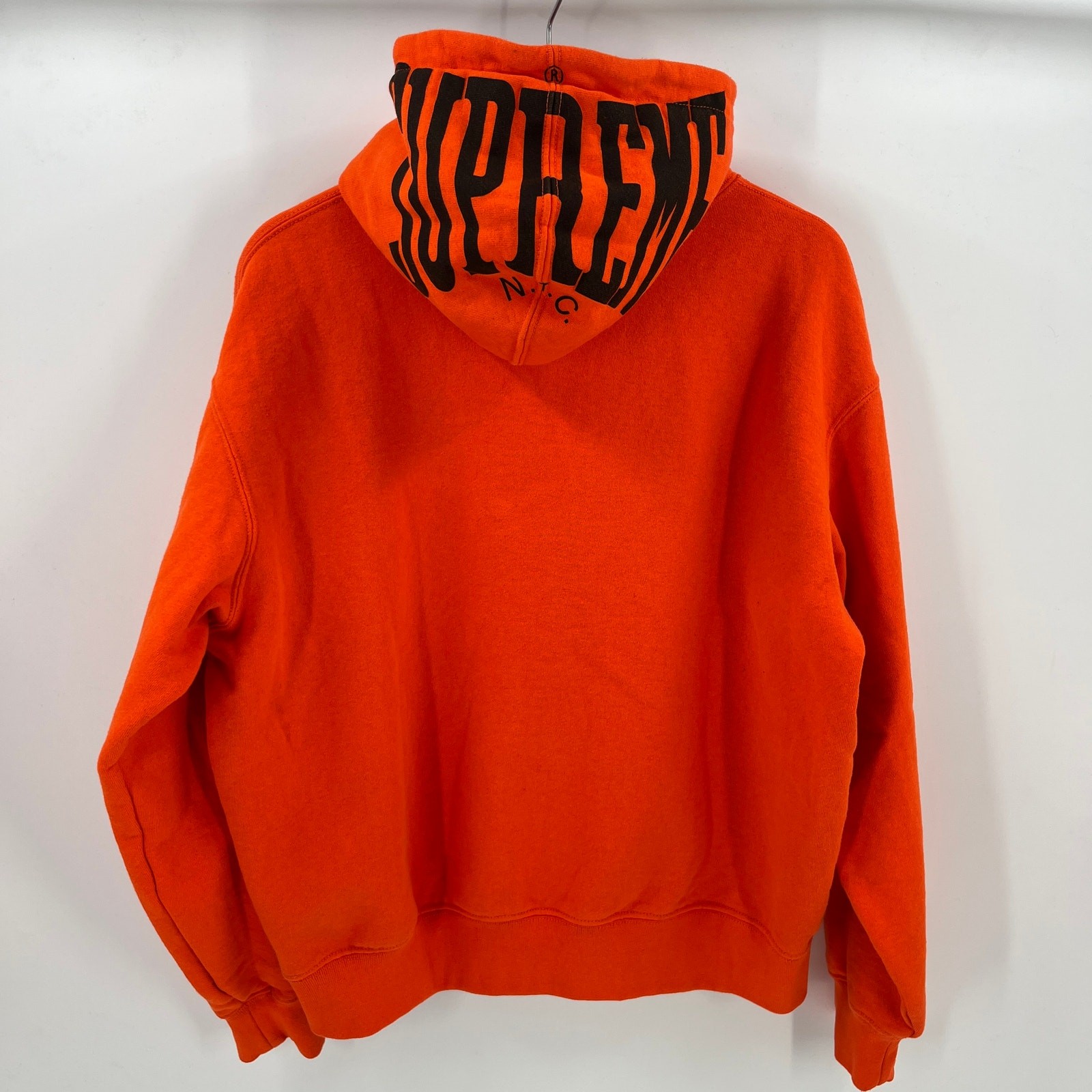 SS24 2024 Supreme NYC Warm Up Everlast Hooded Sweatshirt Hoodie in Orange M