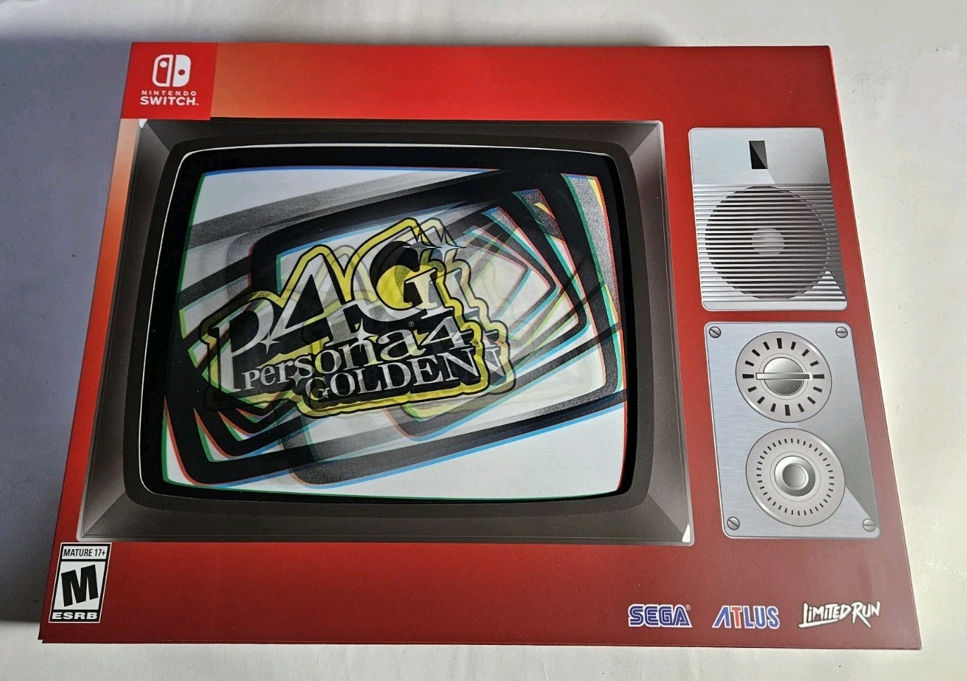 Persona 4 Golden, Midnight Channel Limited Edition New Nintendo Switch LRG