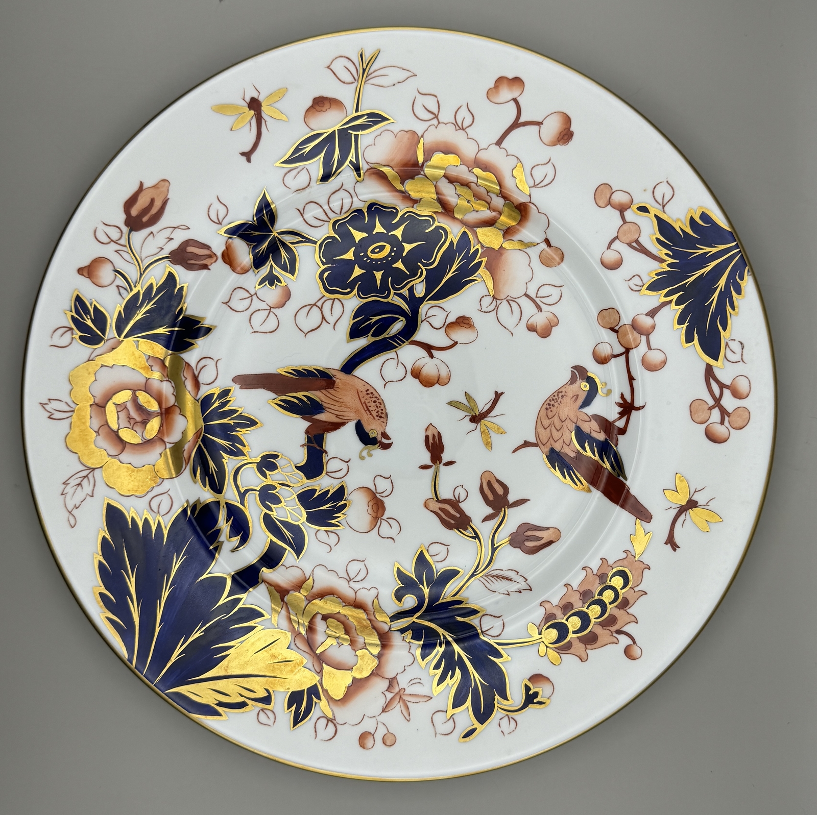 Coalport Bone China Dinner Plate Hong Kong Pattern Vintage English China