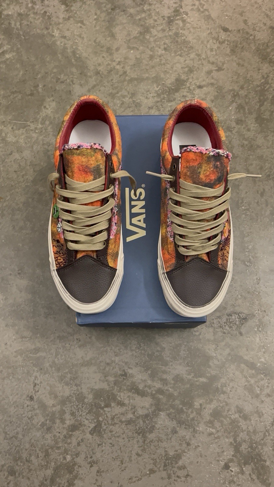 VANS Old Skool 36 LX Men\'s Souvenir Sneakers Warm Brown, Size 11 with box