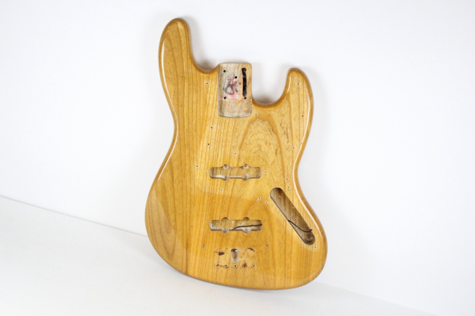 1974 Vintage Fender Jazz Bass Alder Original Natural BODY ~CLEAN~ CBS Era 1970s 