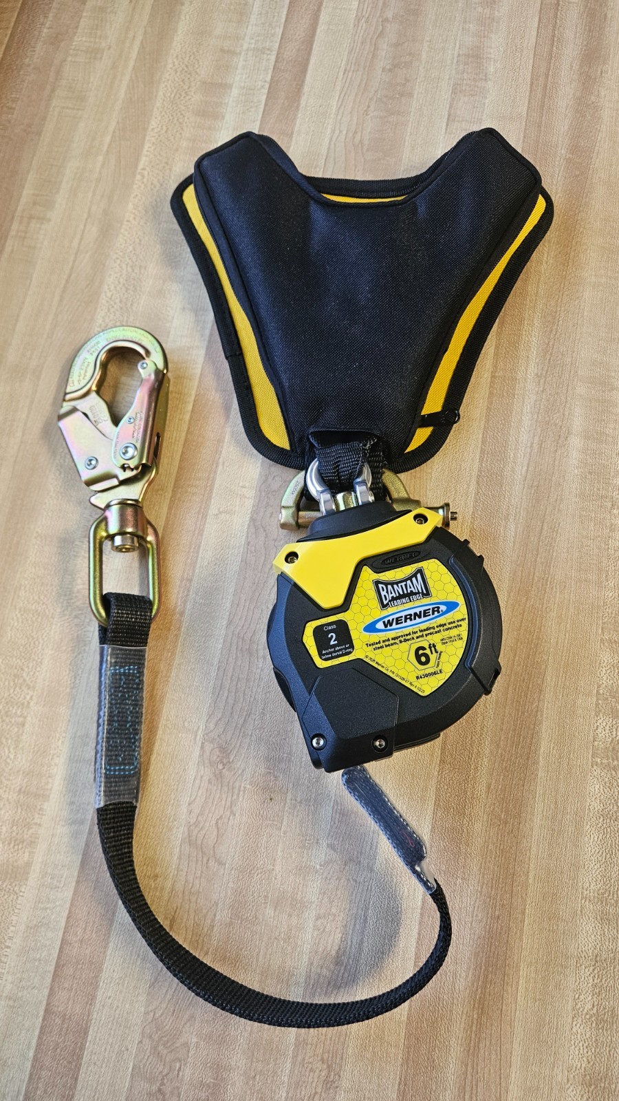 Werner R430006LE 6ft Bantam Web Self-Retracting Lifeline