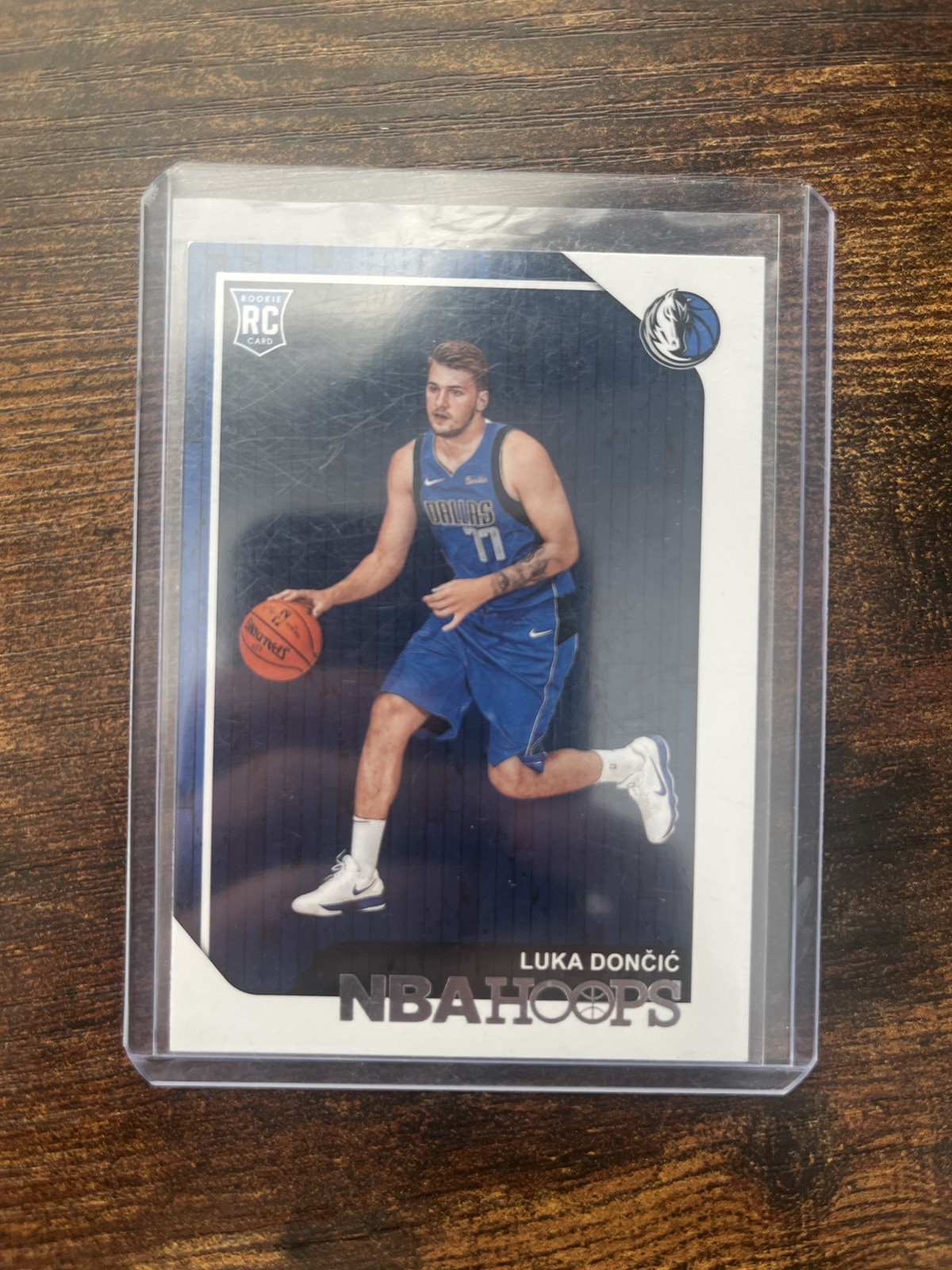 2018-19 Panini Hoops, Luka Doncic RC, Card #268, Dallas Mavericks 2018-19 Panini Hoops, Luka Doncic RC, Card #268, Dallas Mavericks