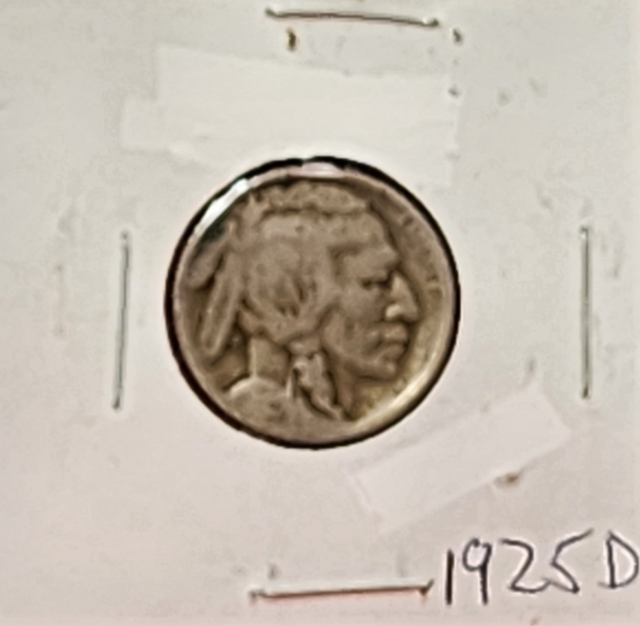 Nice Original 1925-D BUFFALO NICKEL 5¢