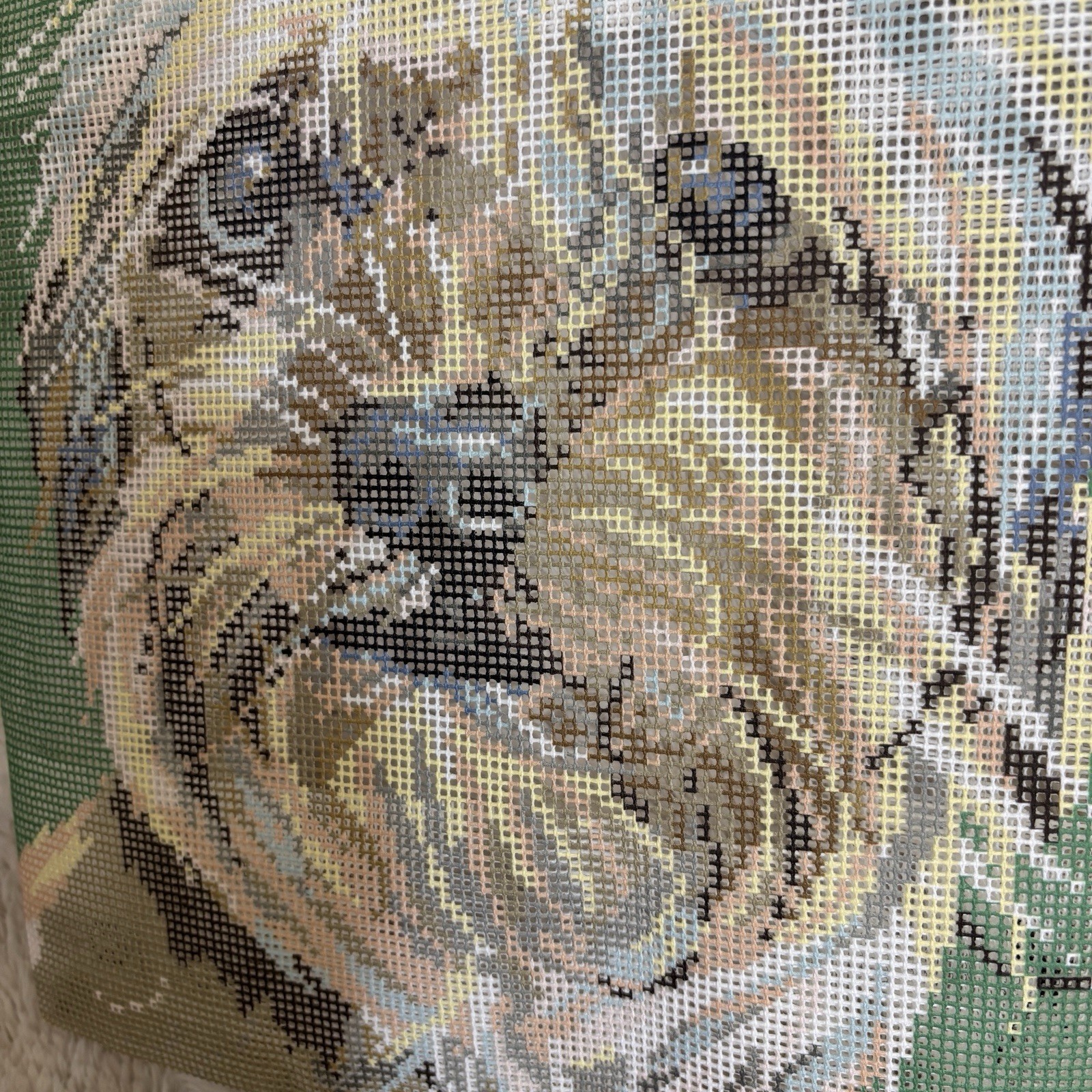 Ehrman tapestry Needlepoint kit Yorkie Yorkshire Terrier Dog Magie Hollingsworth