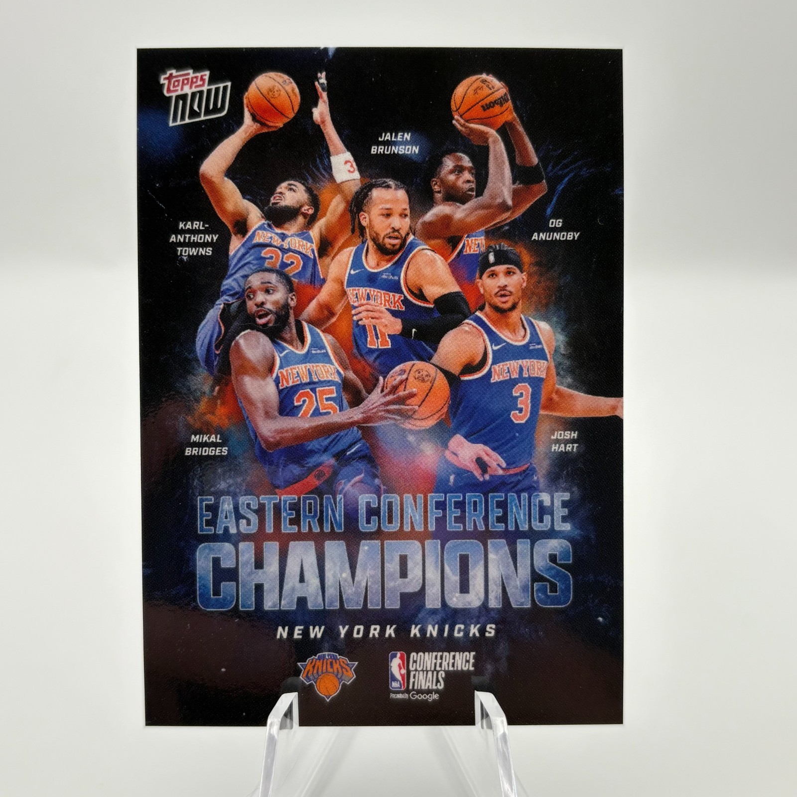 2025-26 NBA Topps NOW New York Knicks Eastern Conference Champions #ECNY QTY