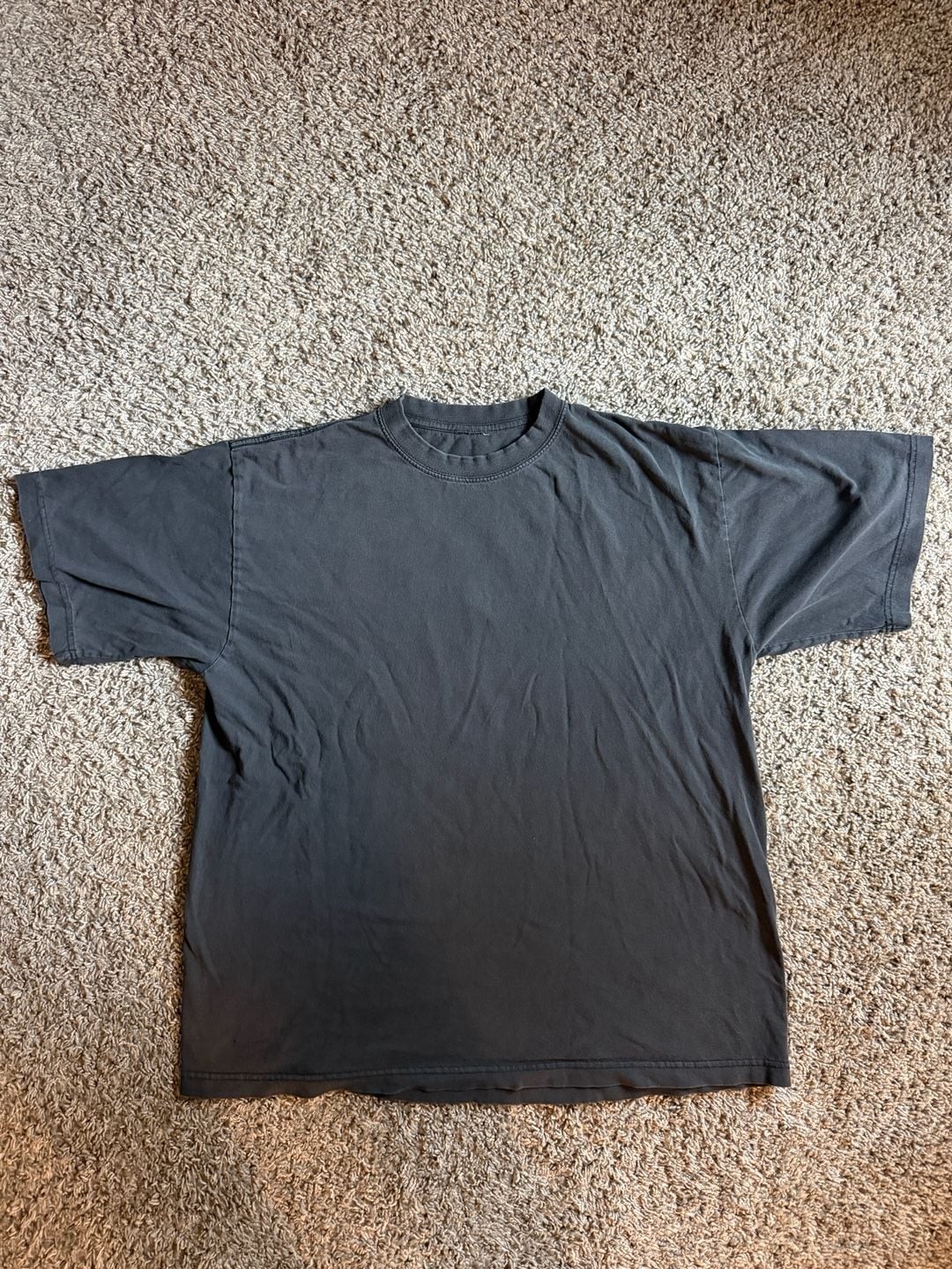 Vintage Solid Black Short Sleeve T-Shirt Vintage Solid Black Short Sleeve T-Shirt