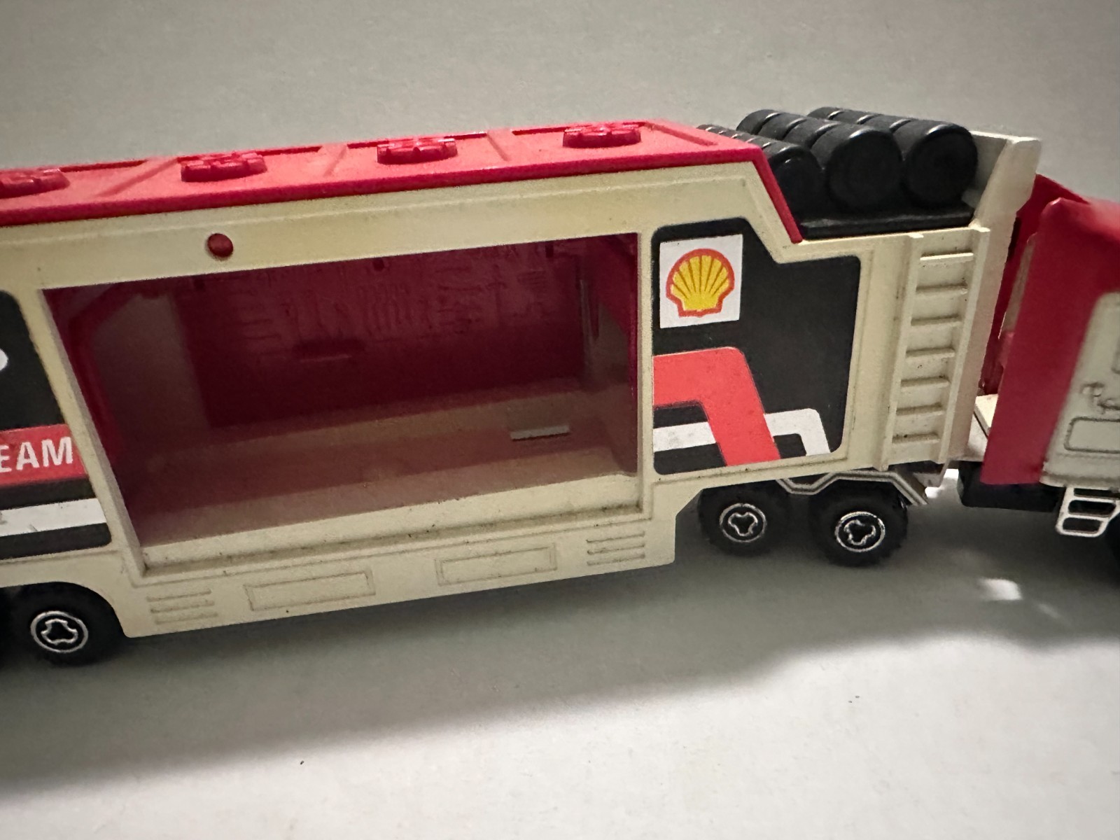 Majorette F1 Racing Team Super Movers Truck  & Trailer - Made in France