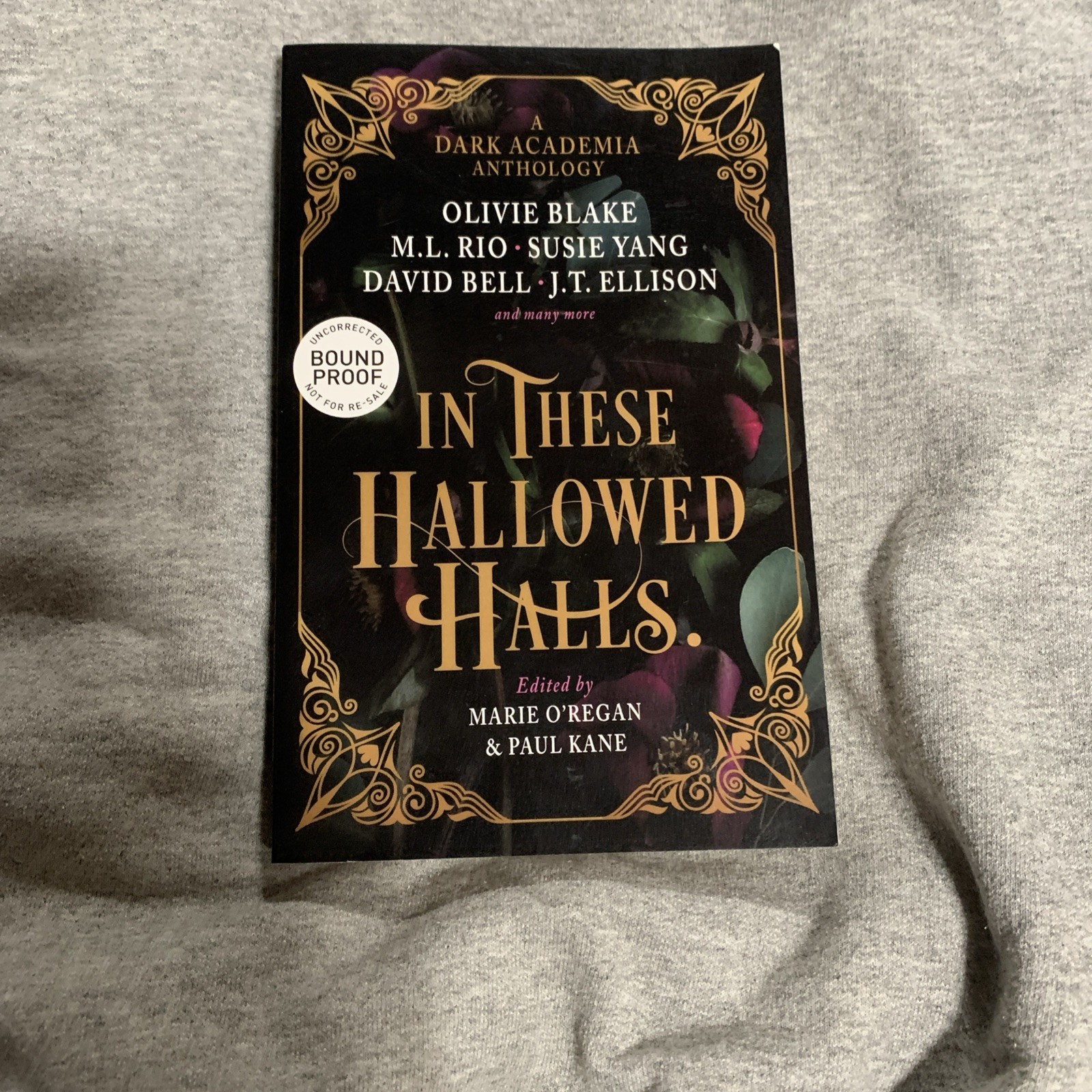 In These Hallowed Halls ARC By Olivie Blake M.L. Rio Titan
