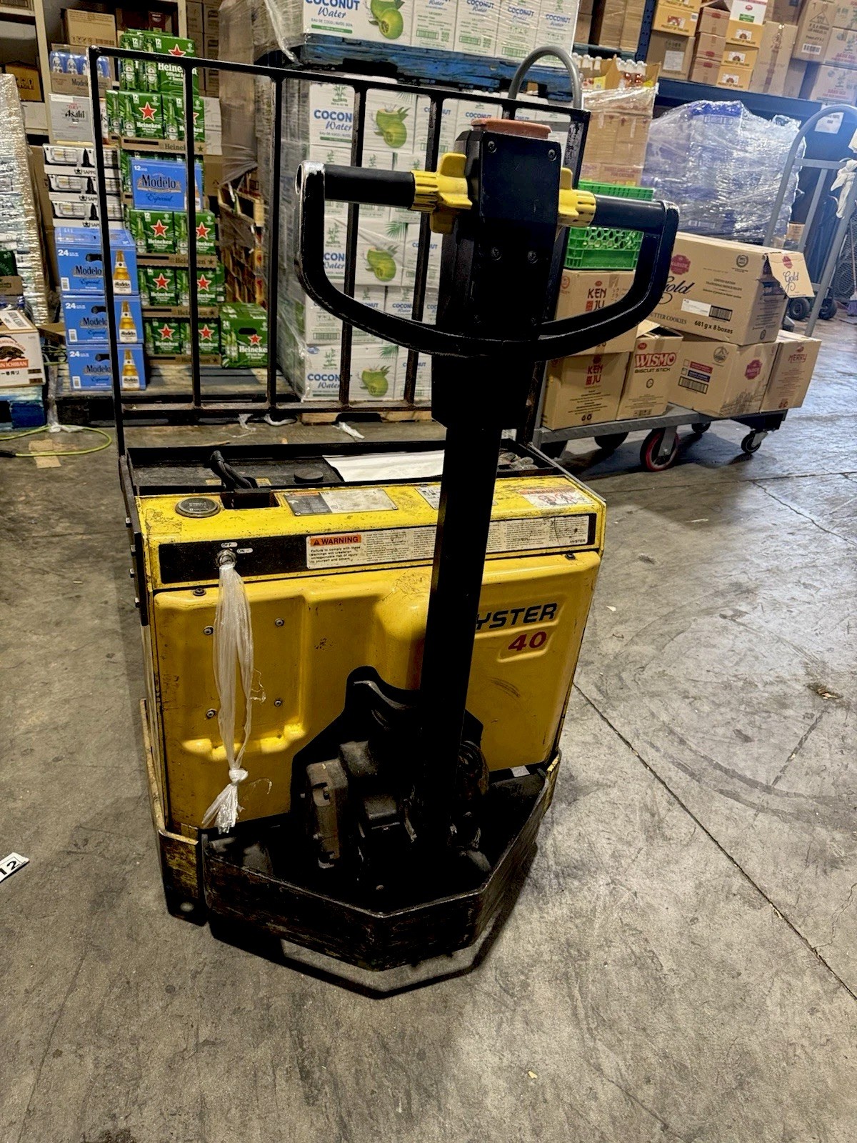Hyster Walk-Behind Electric Pallet Jack/Pallet Truck 40 W40XT Hyster Walk-Behind Electric Pallet Jack/Pallet Truck 40 W40XT