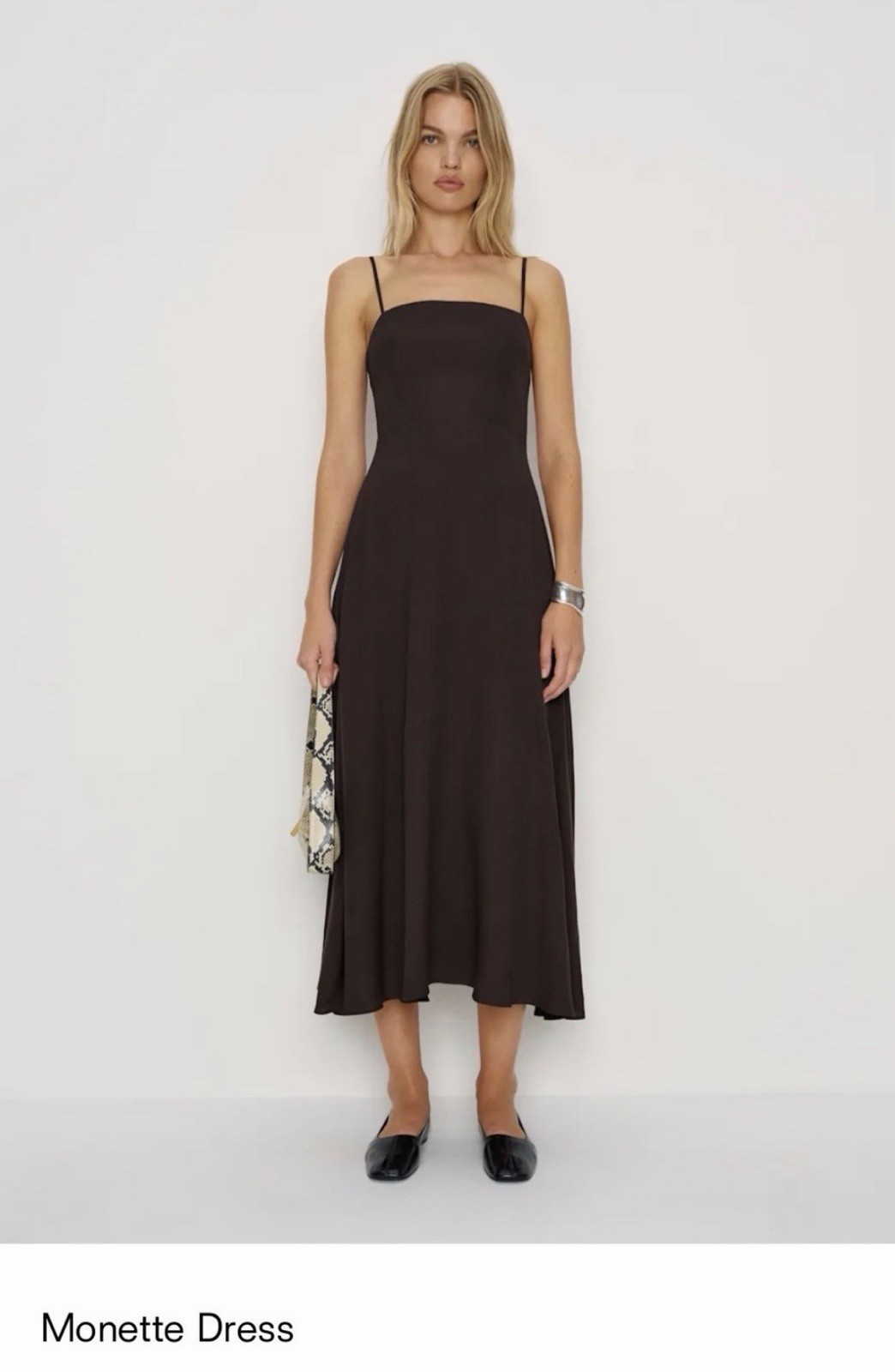 NWT Reformation Monette Dress Mole (Brown) 0 NWT Reformation Monette Dress Mole (Brown) 0