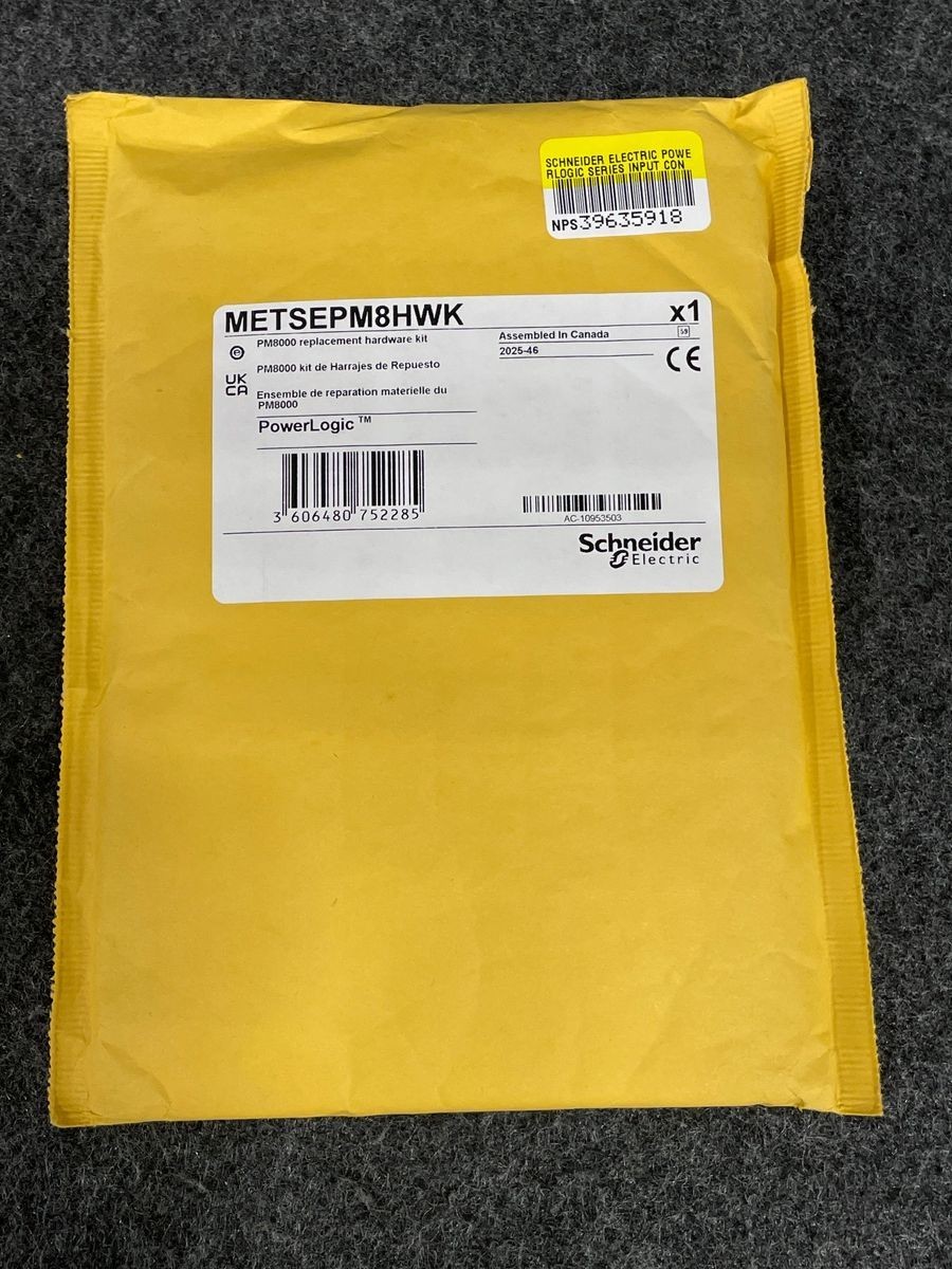 SCHNEIDER ELECTRIC PowerLogic Series PM8000 Replacement Hardware Kit