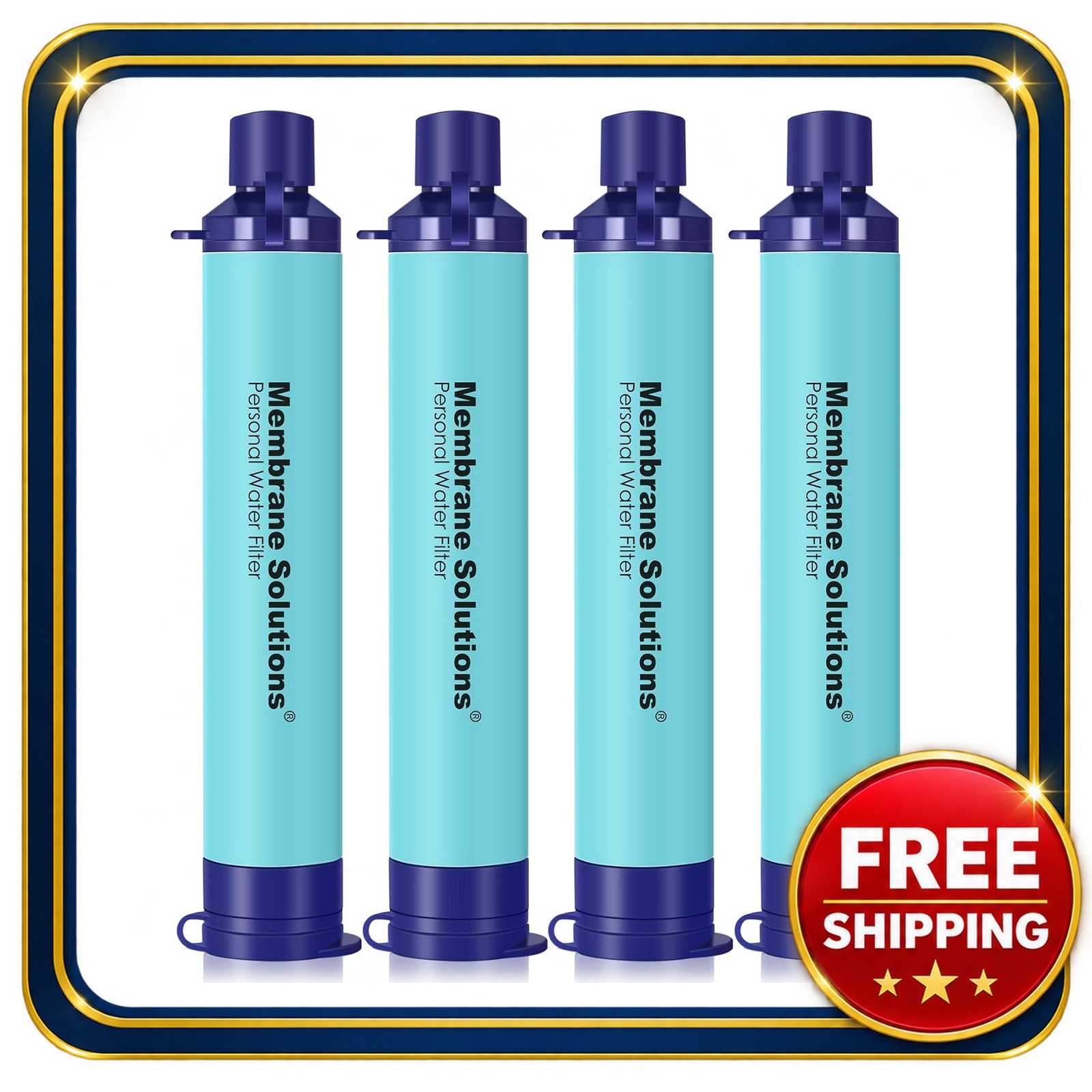 Membrane Solutions Personal Water Filter Straw S1