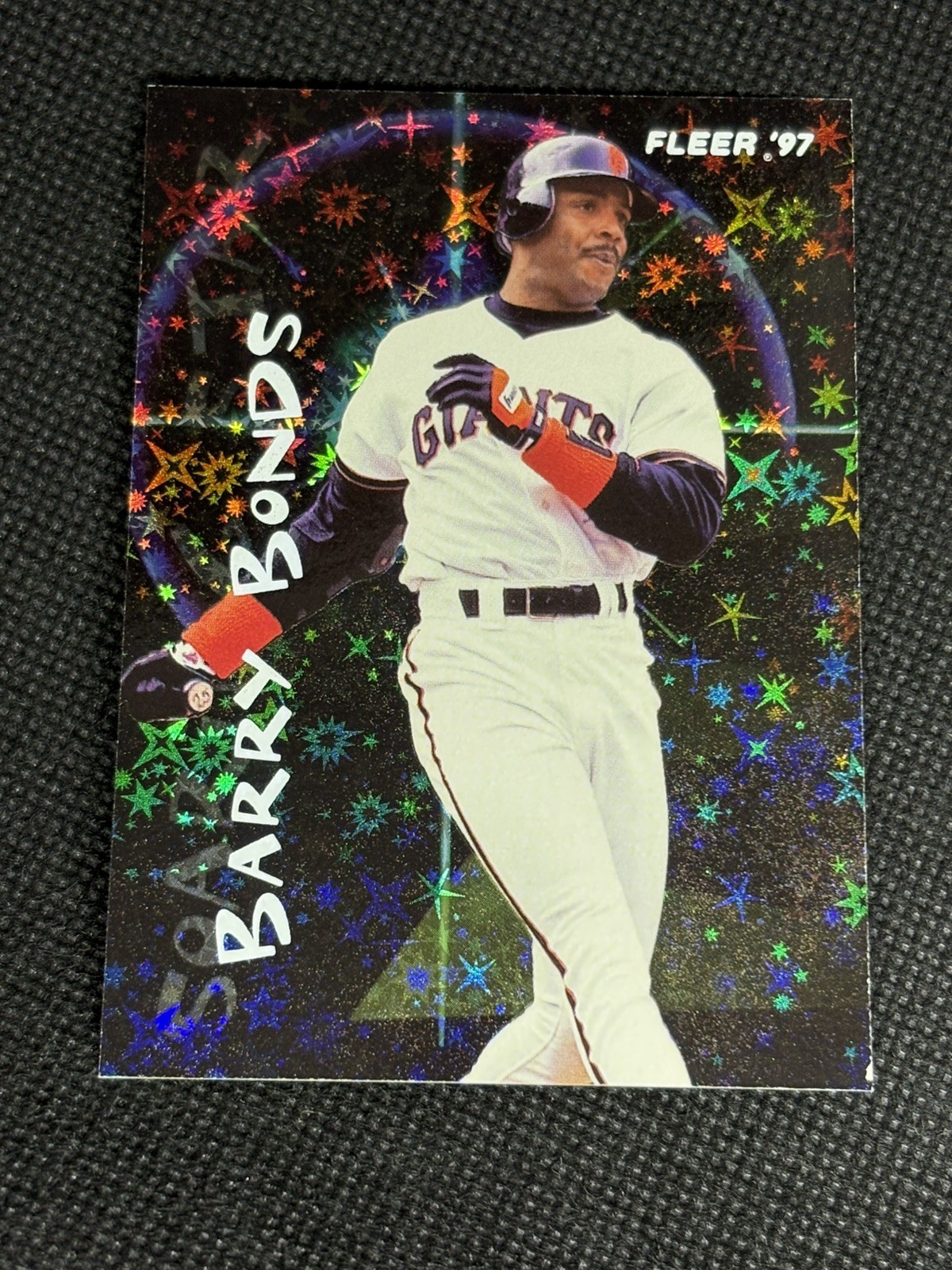1997 FLEER BARRY BONDS SOARING STARS INSERT SP #2 GIANTS