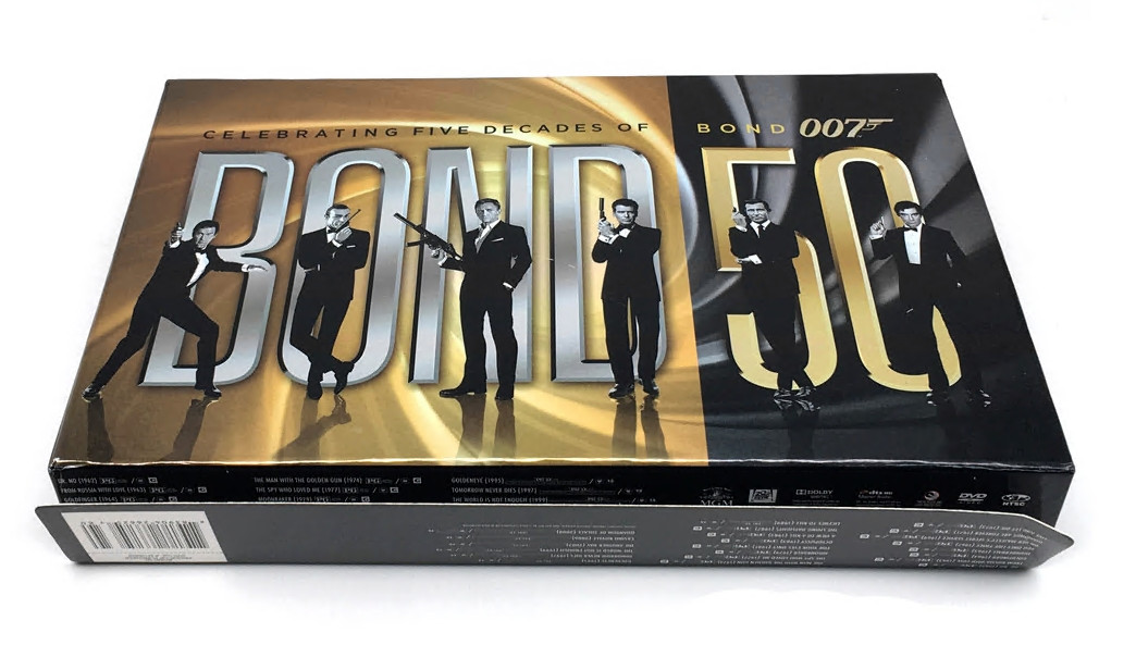 Bond 50 The Complete 22 Film Collection DVD James Bond 007 50th 