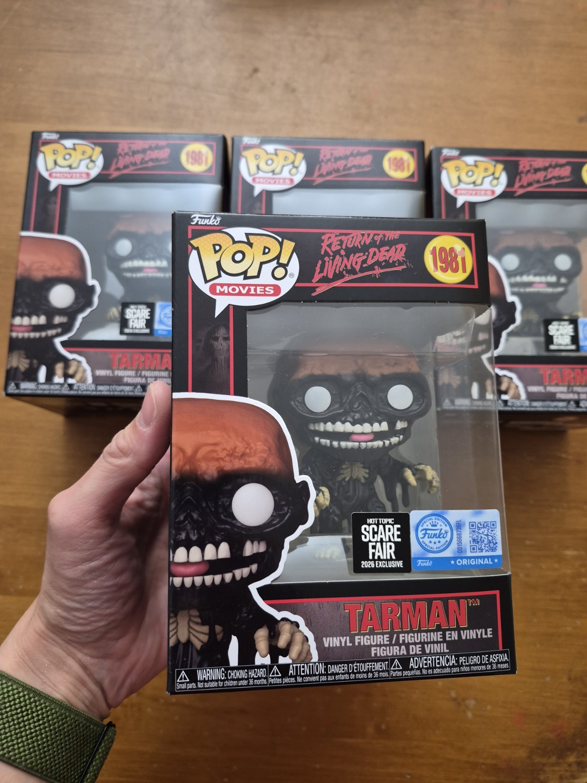 Funko Pop TARMAN # 1981 Return of the Living Dead HOT TOPIC SCARE FAIR 2026 READ