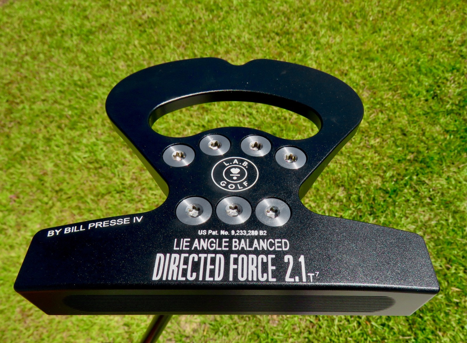 NEW L.A.B. Golf LAB DIRECTED FORCE DF 2.1 Black Putter ACCRA - 69* Lie Angle 34\ NEW L.A.B. Golf LAB DIRECTED FORCE DF 2.1 Black Putter ACCRA - 69* Lie Angle 34\