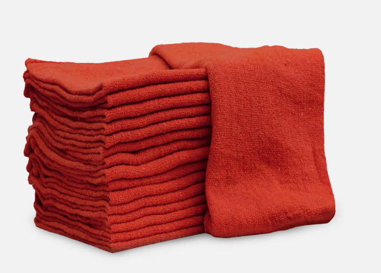 Textile Topia-Industrial Reusable Shop Rags Mechanics Towel 100% Cotton 12\