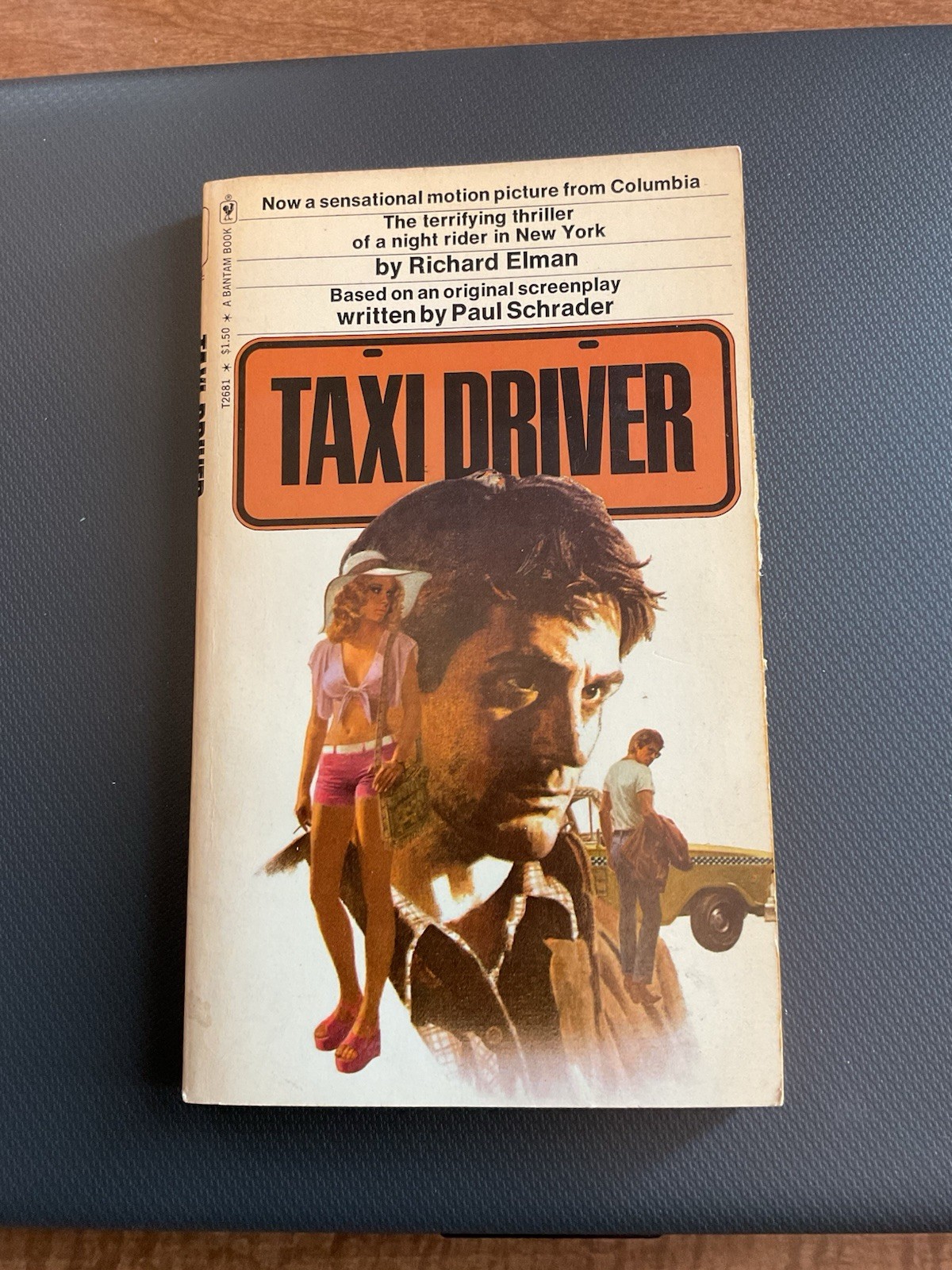 1976 Taxi Driver Movie Tie-in Paperback Promo Copy ? From Publicist  Sid Zins
