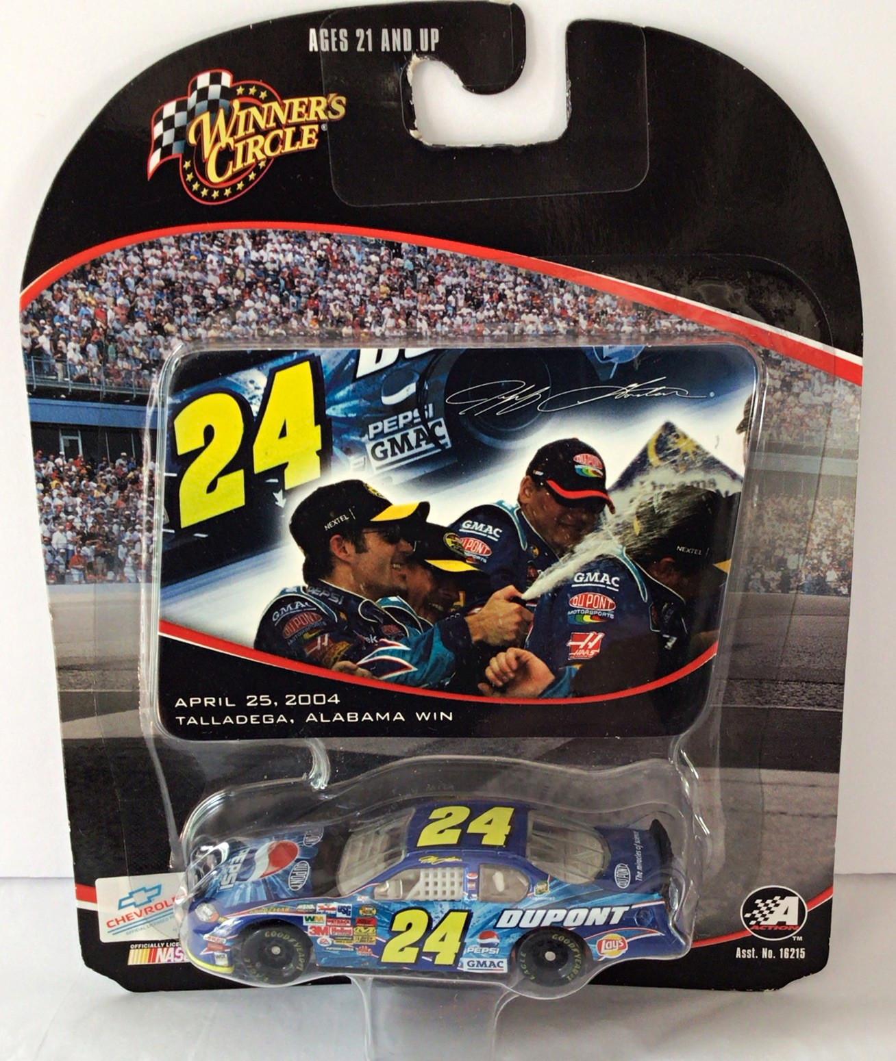 Winner's Circle Jeff Gordon NASCAR #24 DuPont 2004 Chevy 1:64 Unopened Winner's Circle Jeff Gordon NASCAR #24 DuPont 2004 Chevy 1:64 Unopened