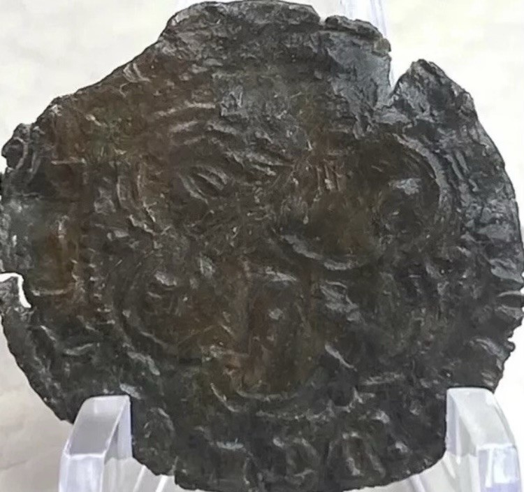 1400’s Medieval Coin 1400-1406 Kingdom Of Castile And Leon Blanca Coin Rare