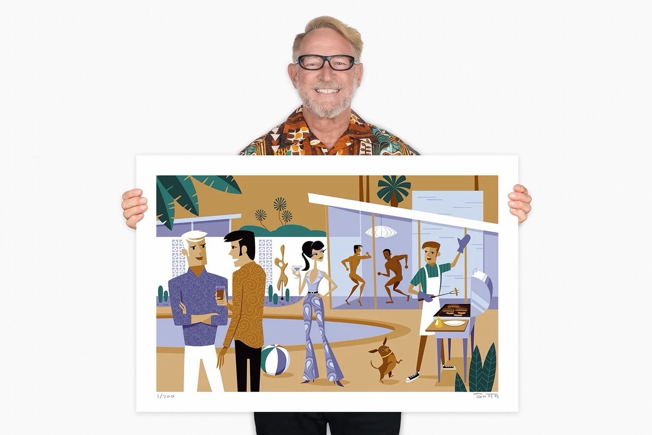 Prime Movers Fine Art Print - Josh Agle Signed and Numbered Unframed