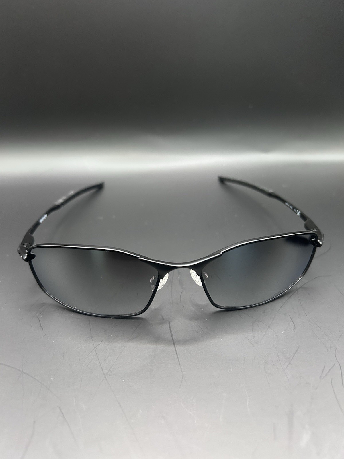 Oakley WHISKER Carbon Alloy PRIZM Gray Lens Black Iridium Sunglass 004141 New