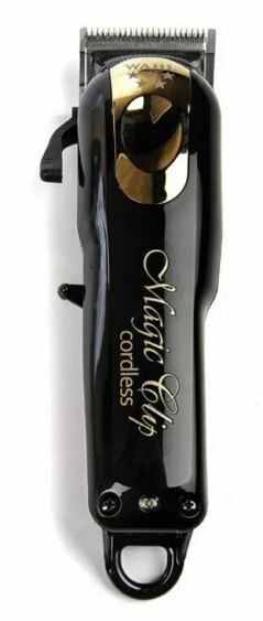 NEW Wahl Professional 5 Star Edition 8148-100 Gold Cordless Magic Clip Black