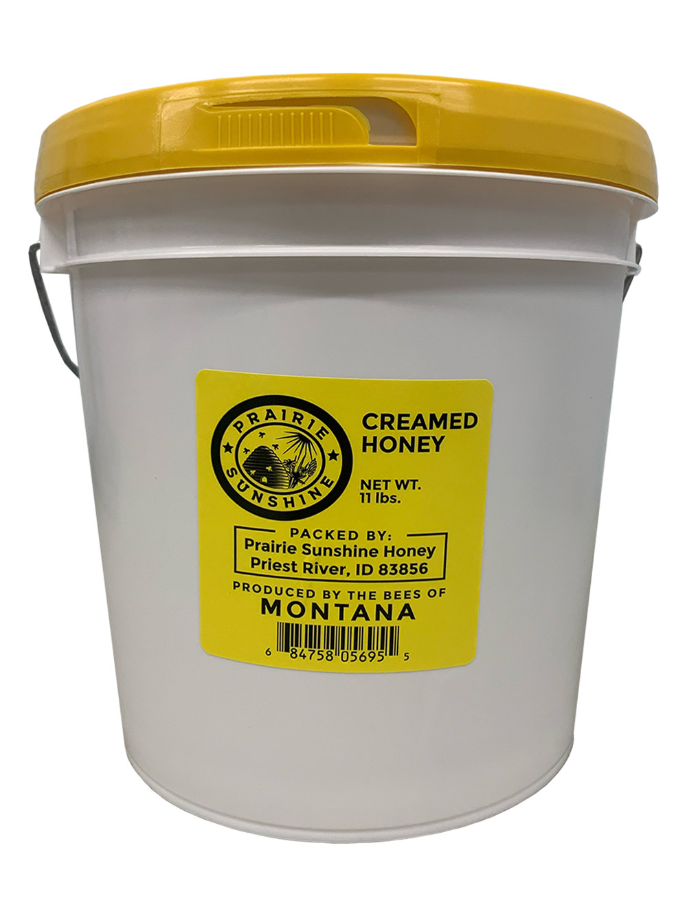 Prairie Sunshine 100% Pure Naturally Creamed Honey (11 lb) Better than Whipped