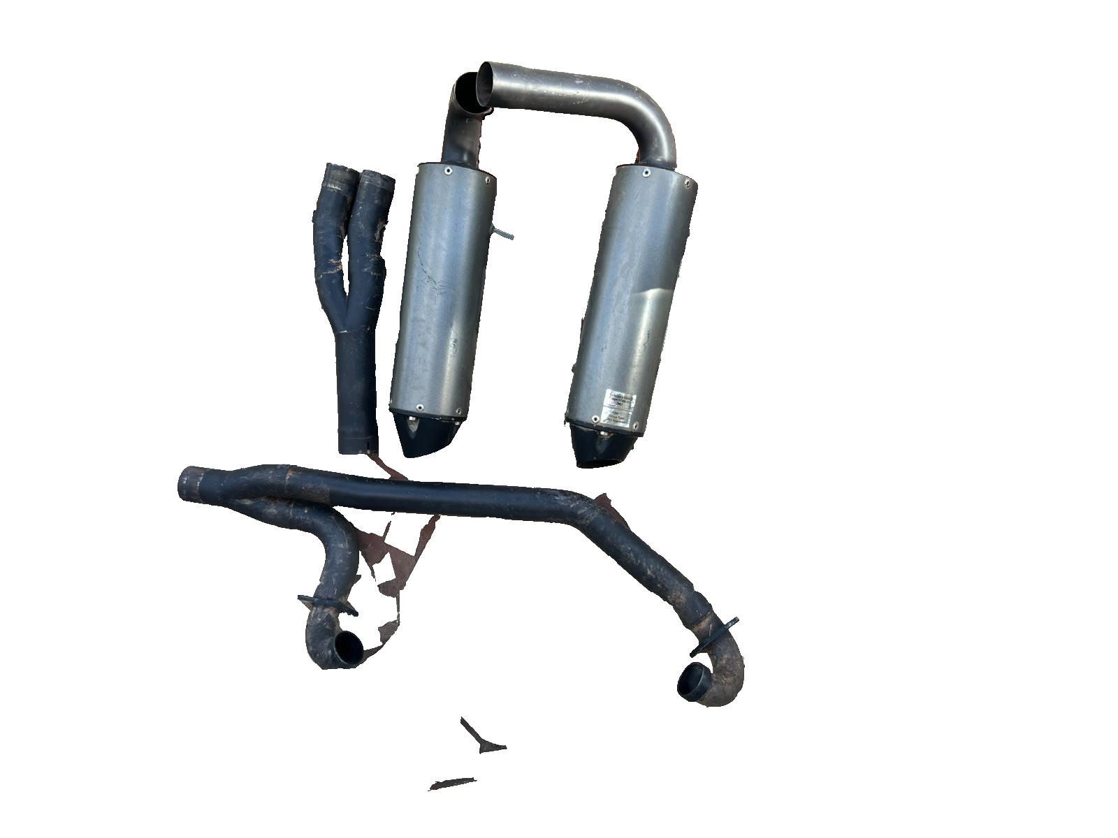HMF dual exhaust for Renegade 1000 (R) HMF dual exhaust for Renegade 1000 (R)