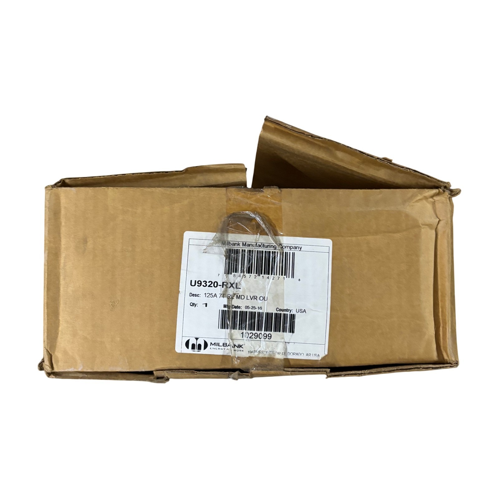 Milbank U9320-RXL 125A 7-Terminal Ring-Type Meter Socket Outdoor