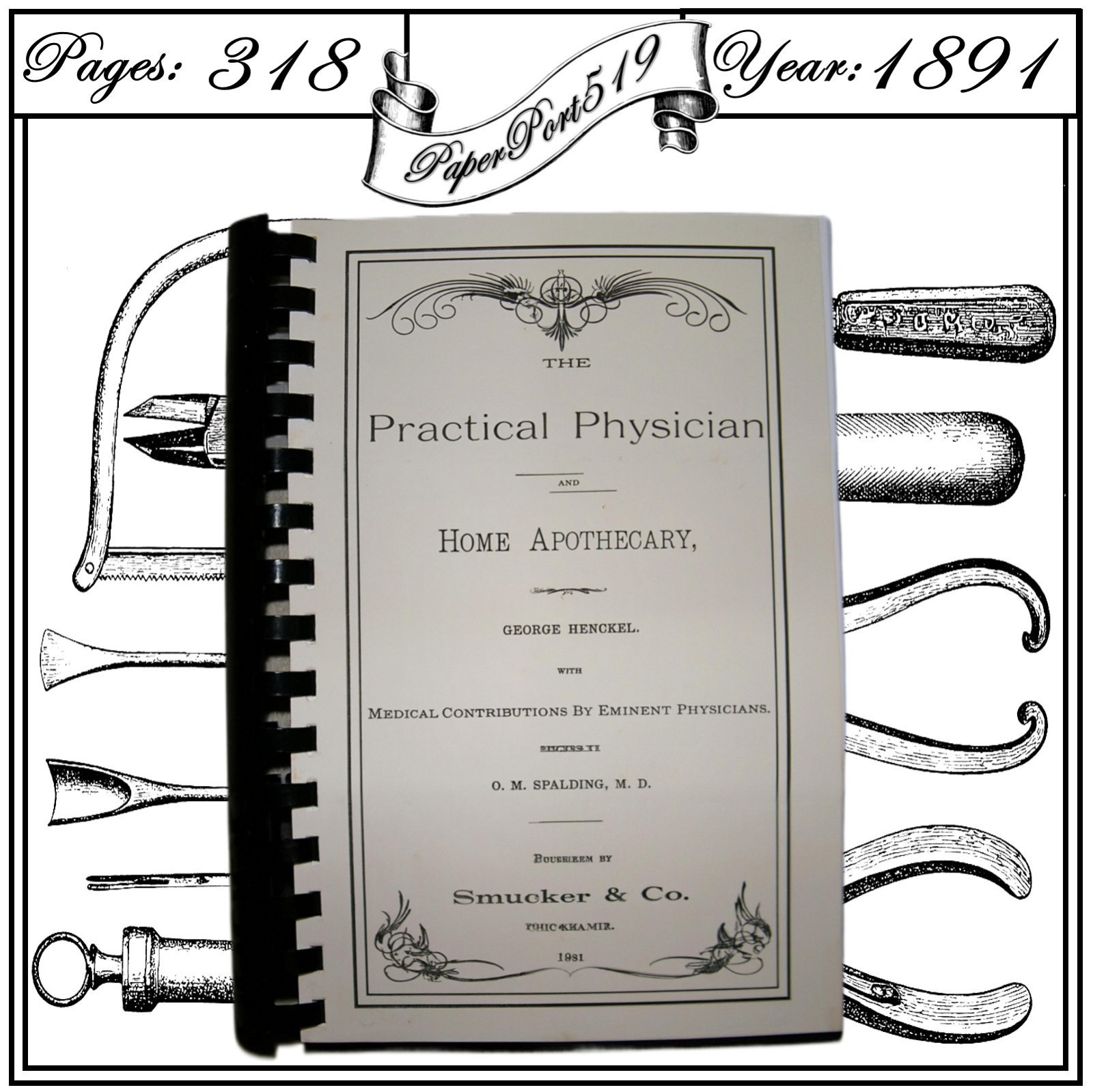 1891 The Practical Physician And Home Apothecary 318 Pages 1891 The Practical Physician And Home Apothecary 318 Pages