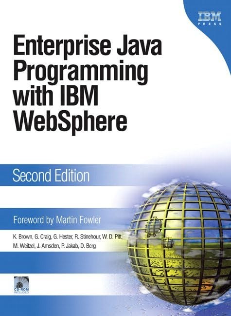 Enterprise Java Programming wi - GOOD Enterprise Java Programming wi - GOOD
