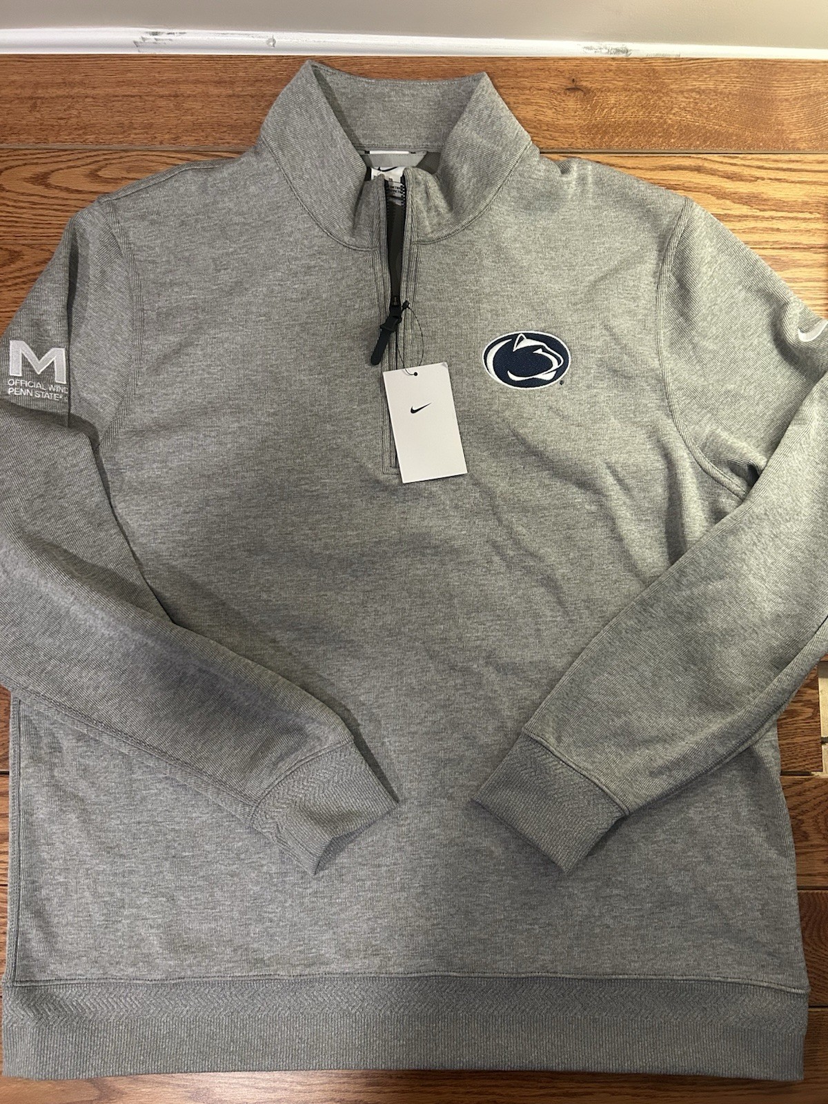 Nike Penn State 1/4 Zip Pullover – Gray, New with Tags, Size XL Nike Penn State 1/4 Zip Pullover – Gray, New with Tags, Size XL