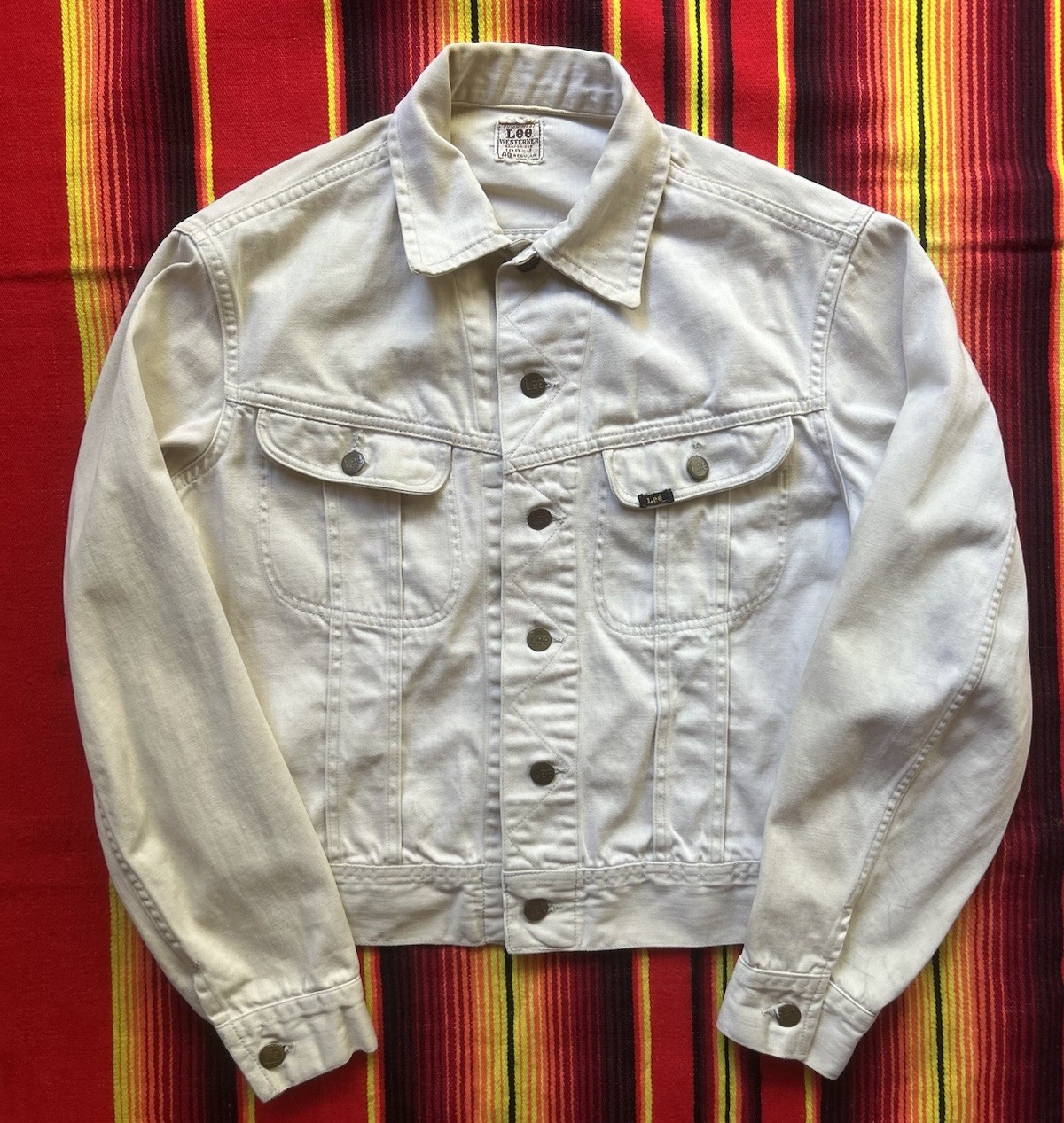 Vintage 60s Lee Westerner 100 - J Button Up Jacket Men\'s Western Size 40 USA