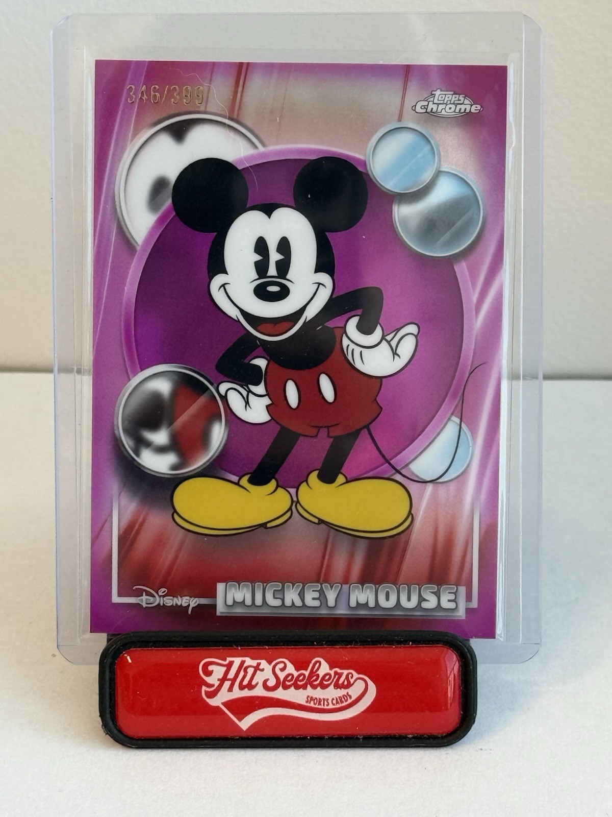 Mickey Mouse 2026 Topps Chrome Disney #50 Magenta Refractor /399