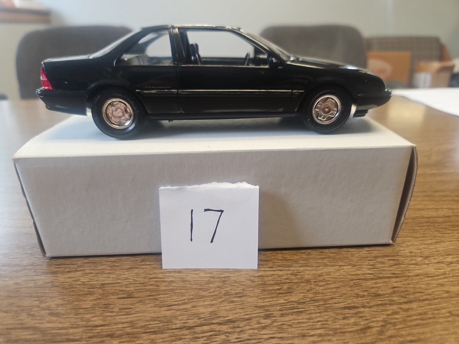 1988 Chevrolet Beretta GT Dealer Promo Model #6088EO (Black) 1:25 Scale 1988 Chevrolet Beretta GT Dealer Promo Model #6088EO (Black) 1:25 Scale