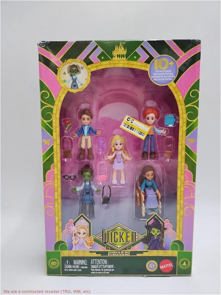 Universal Pictures\' Wicked Students of Shiz 5 Small Doll Multipack SEE DETAILS