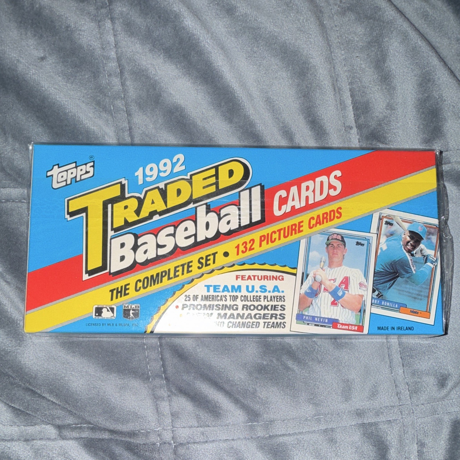 NEW SEALED 1992 TOPPS BASEBALL TRADED SERIES SET 132 CARDS TOTAL NEW SEALED 1992 TOPPS BASEBALL TRADED SERIES SET 132 CARDS TOTAL
