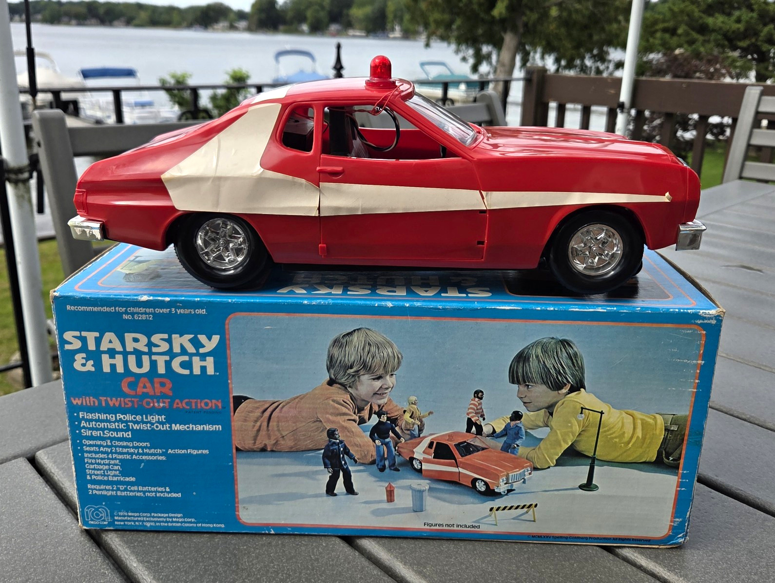 RARE Vintage 1976 MEGO Starsky & Hutch Car With Box