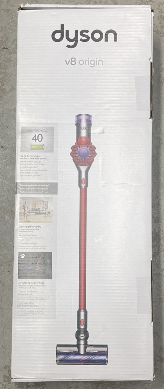 Dyson V8 Origin Cordless Stick Vacuum: Multi-Surface Cyclonic Action Bagless Dyson V8 Origin Cordless Stick Vacuum: Multi-Surface Cyclonic Action Bagless