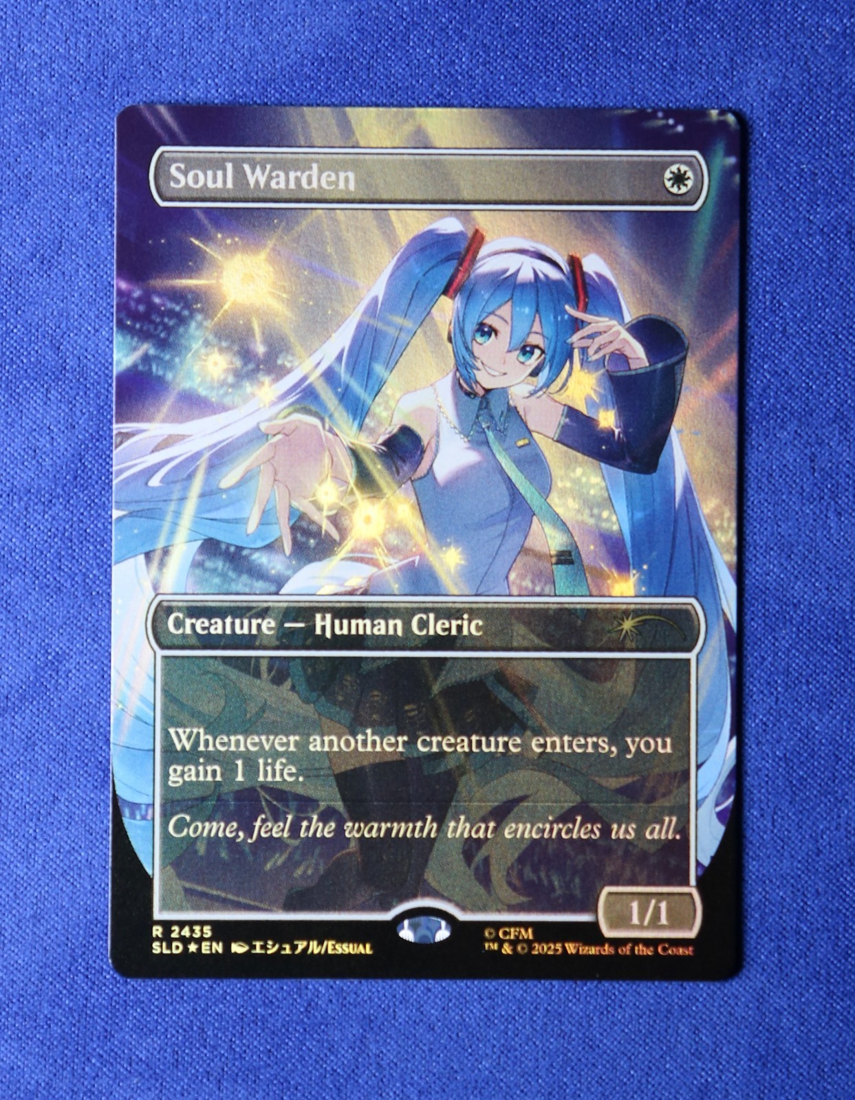 Soul Warden (2435) Rare FOIL - MTG Secret Lair X Hatsune Miku - Near Mint