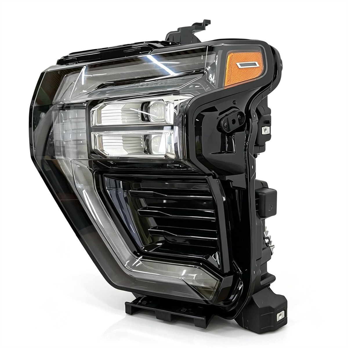 Pair Side LED Headlight Assemblies For Chevy Silverado 2500 3500 HD 2024-2026