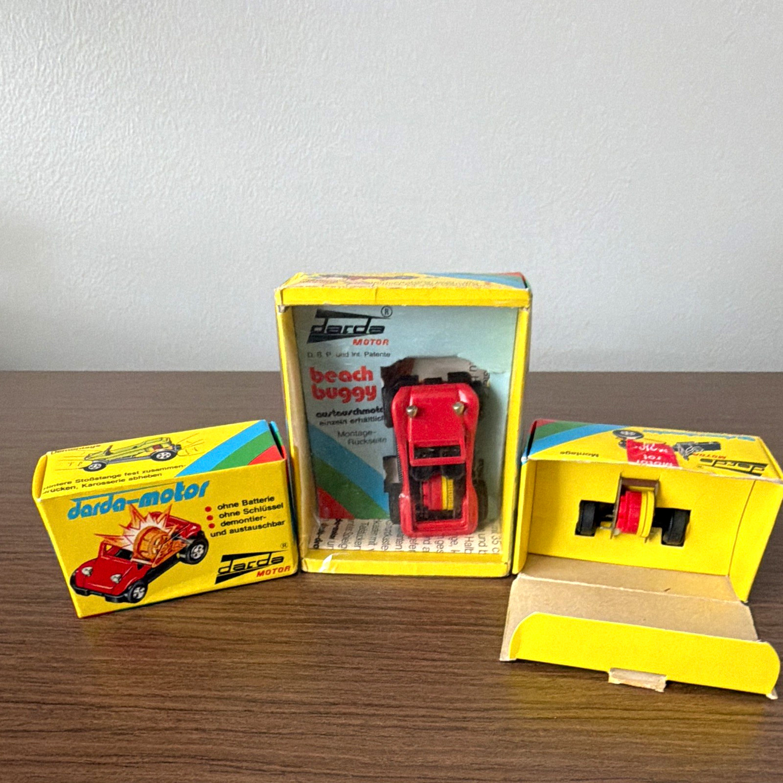 Darda Beach Buggy w/Two Darda-Motors NIB Made in West Germany Lot
