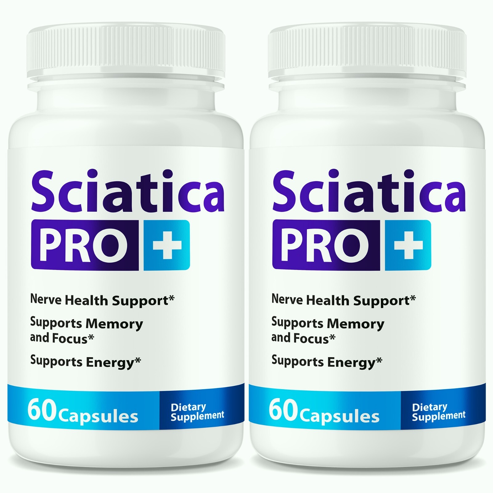 Sciatica Pro+ Pills for Nerve Health, Sciatica Pro Plus Nerve Support - 2 Pack