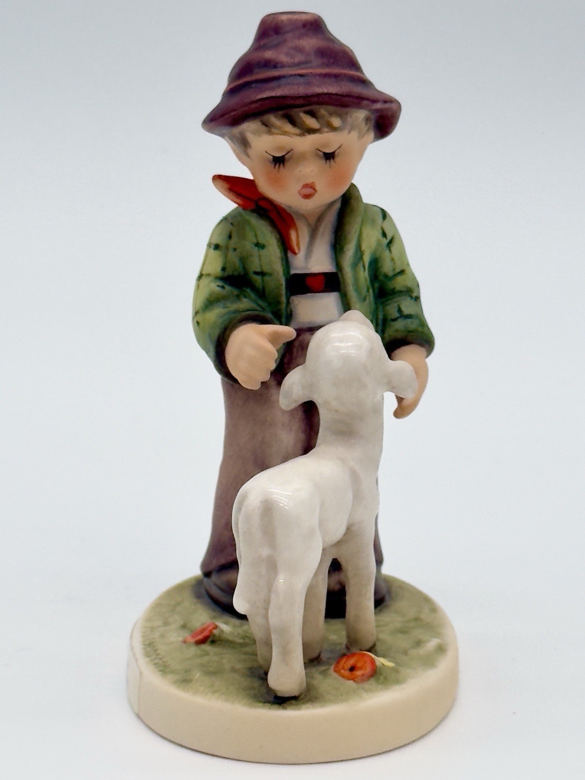 Stunning Vintage 1989 West Germany Goebel Hummel The Shepherd Boy Figurine Stunning Vintage 1989 West Germany Goebel Hummel The Shepherd Boy Figurine