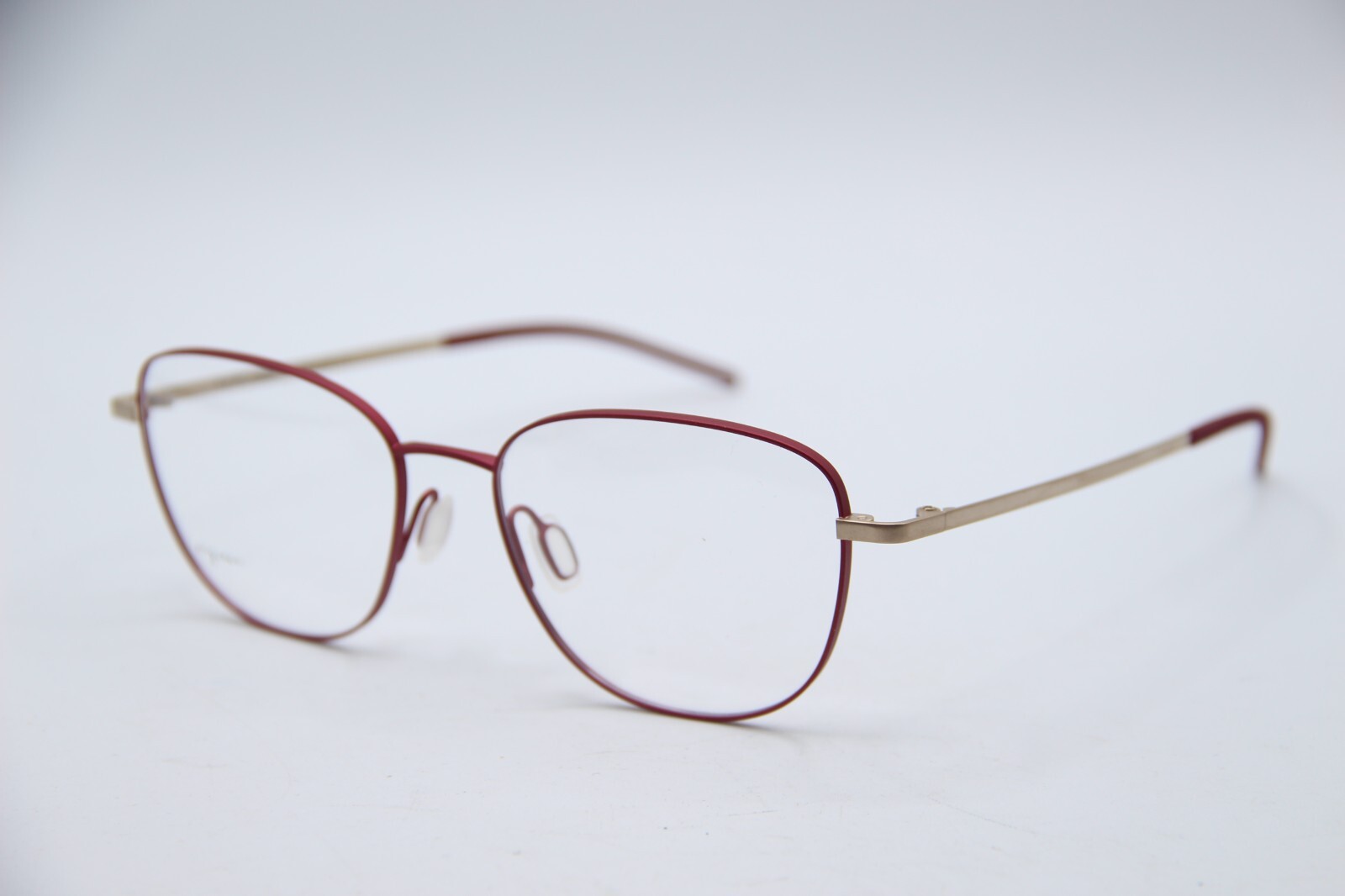 NEW ORGREEN DENMARK TETHER 1127 RED GUNMETAL AUTHENTIC FRAMES EYEGLASSES 52-17